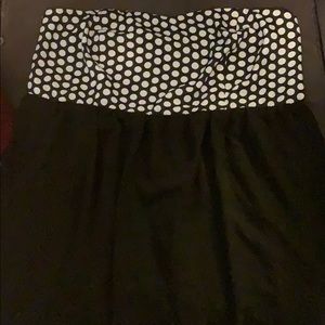 Black and white polka dot dress Torrid size 3